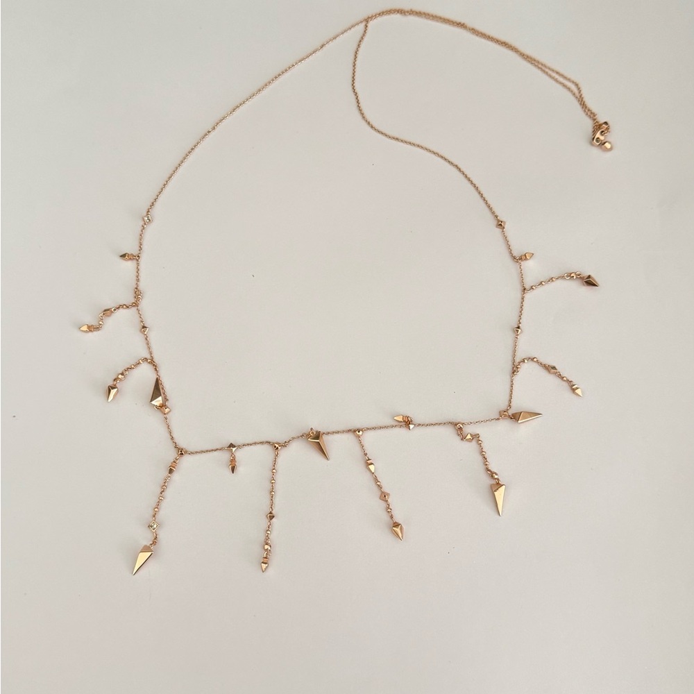 Kendra Scott Loralei Adjustable Rose Gold Necklace